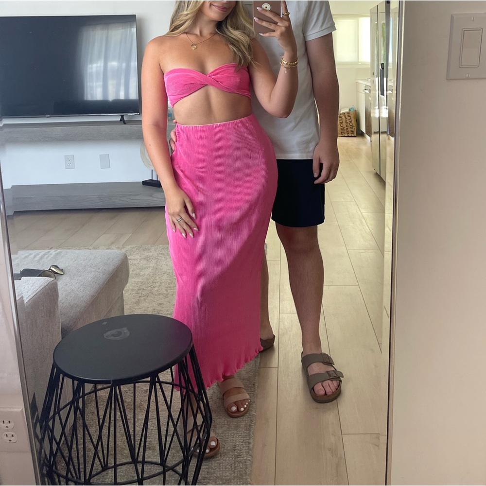 Summer skirt and top set